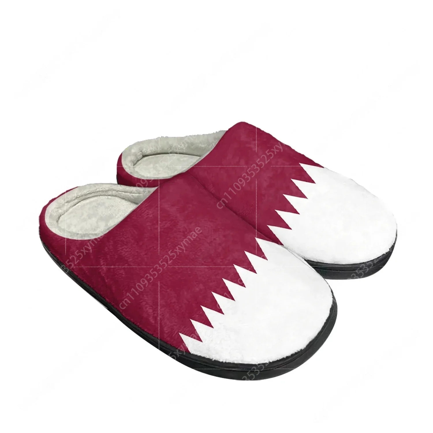Men Shoes Qatar - نعال قطنية مخصصة بتصميم علم قطر