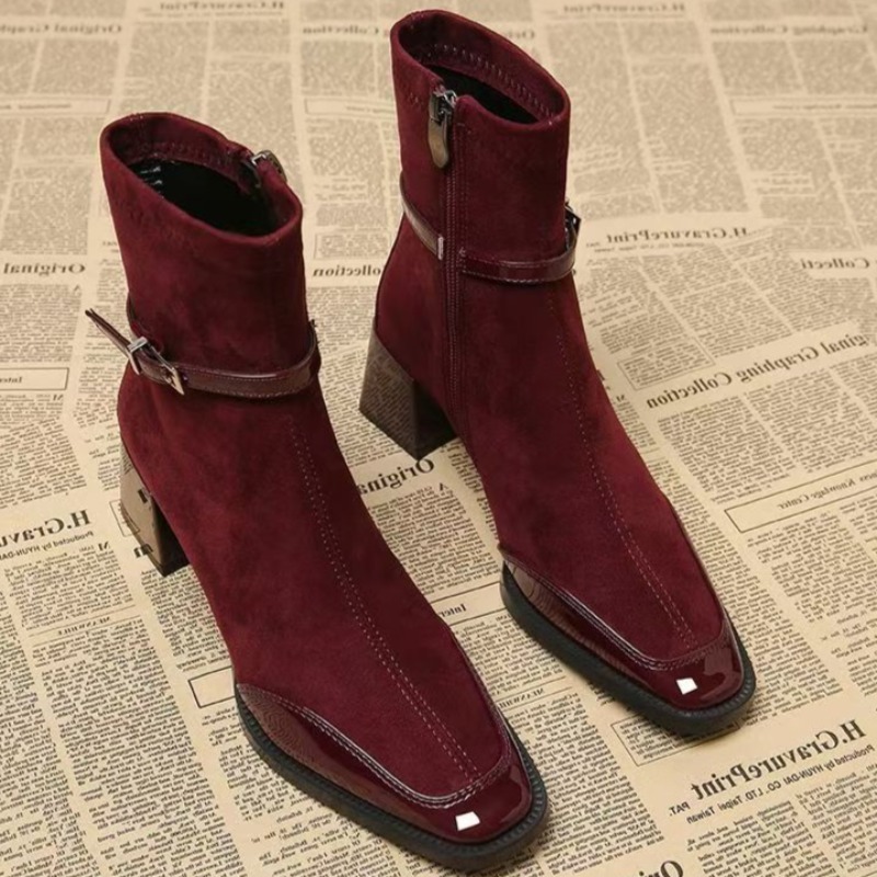 Chelsea Boots Suede - خريف جديد الجلد المدبوغ أحذية بوت