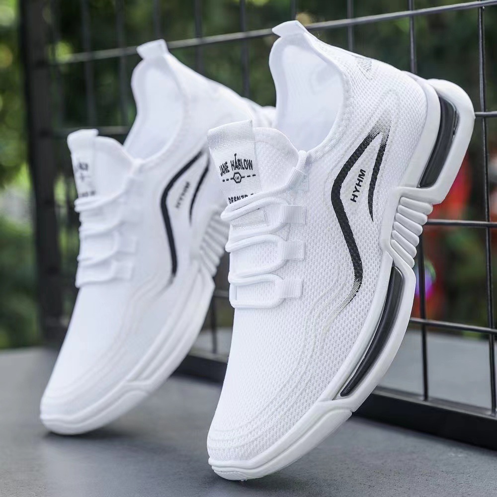Men'S Shoes Green And White - أحذية رجالية صيفية غير رسمية، أحذية