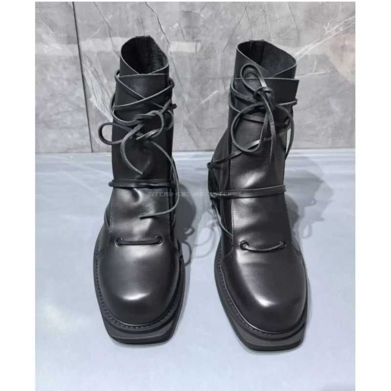 Chelsea Boots Suede - جلد طبيعي أسود ساحة تو أحذية