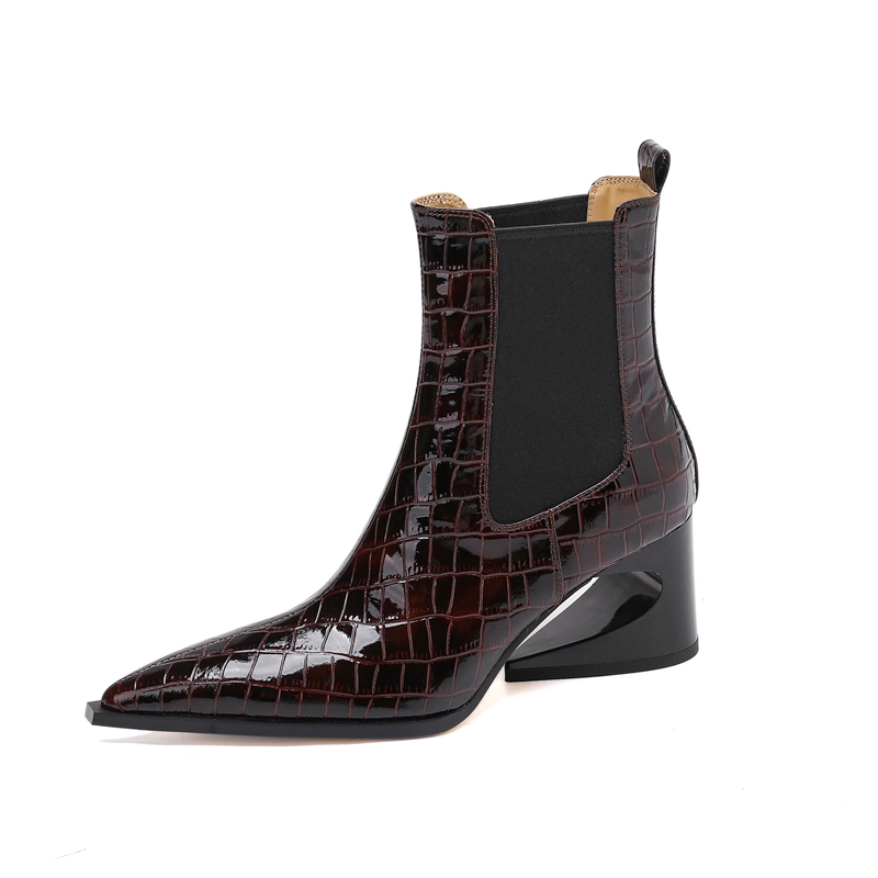 أحذية نسائية جديدة من الجلد ال - مراجعة Chelsea Boots Suede وسعره