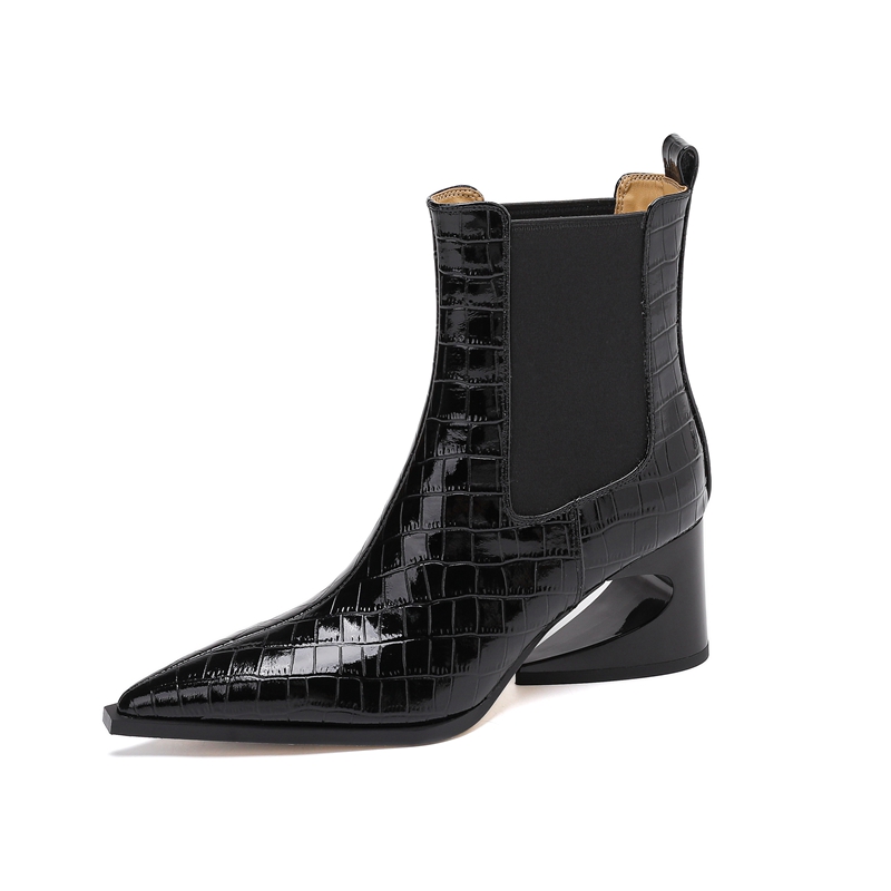 أحذية نسائية جديدة من الجلد ال - مراجعة Chelsea Boots Suede وسعره