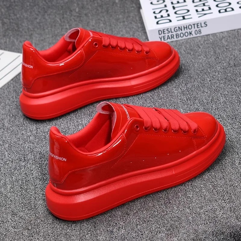 أحذية كاجوال بيضاء مطلية باللا - مراجعة Men'S Shoes Casual Sneakers وسعره