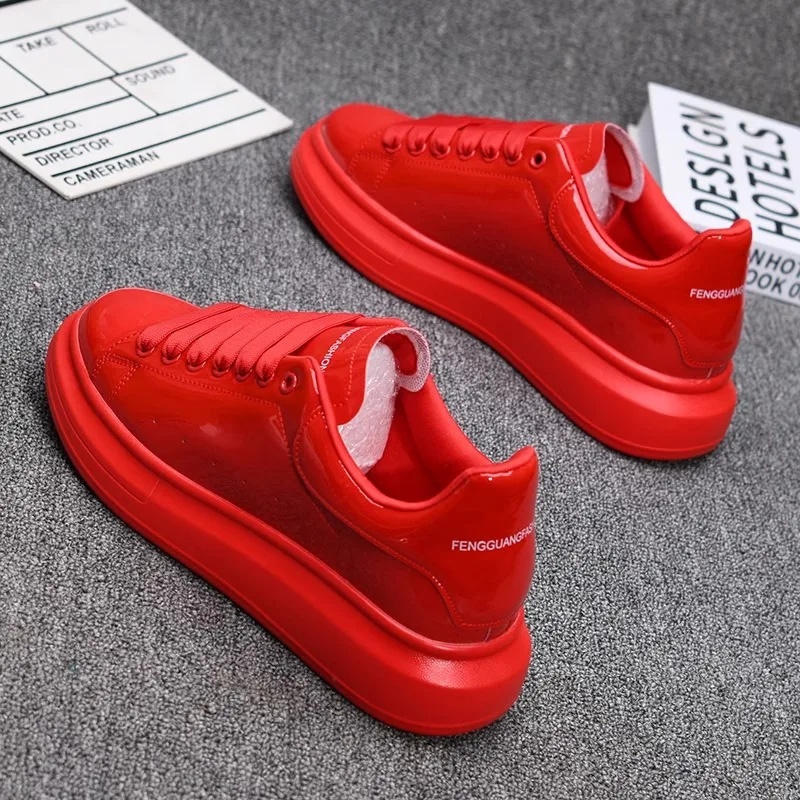أحذية كاجوال بيضاء مطلية باللا - مراجعة Men'S Shoes Casual Sneakers وسعره