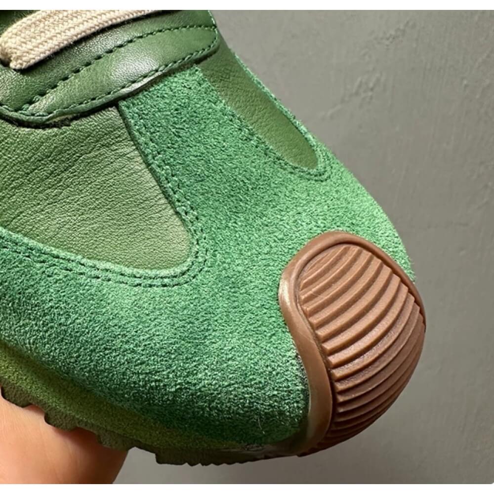 حذاء رياضي عالي الرقبة من الجل - مراجعة Men'S Shoes Green And White وسعره