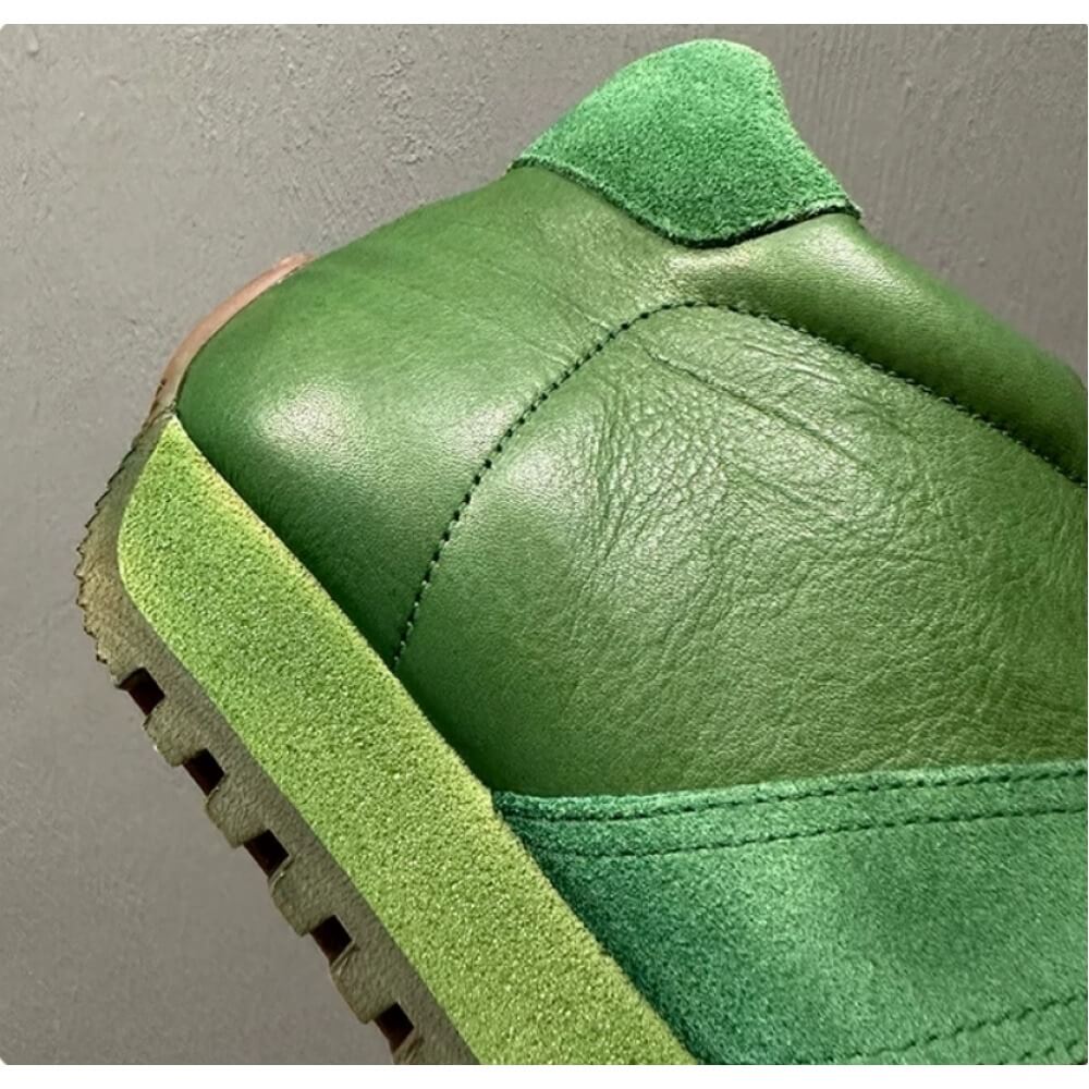 حذاء رياضي عالي الرقبة من الجل - مراجعة Men'S Shoes Green And White وسعره