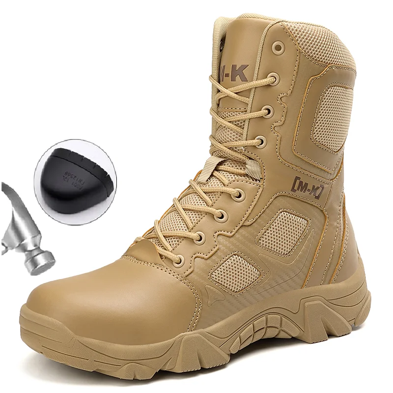 أحذية عمل رجالية آمنة برأس فول - مراجعة Men'S Shoes For Work وسعره