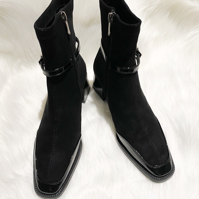 خريف جديد الجلد المدبوغ أحذية  - مراجعة Chelsea Boots Suede وسعره