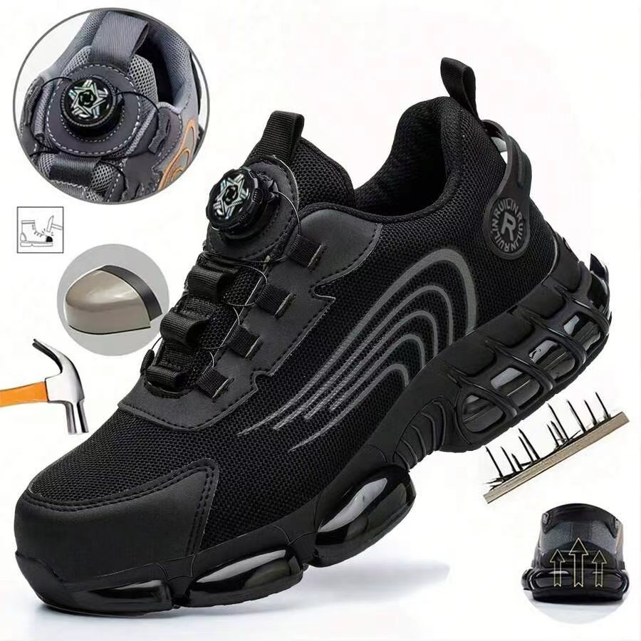 أحذية عمل ذات مقدمة فولاذية لج - مراجعة Men'S Shoes For Work وسعره