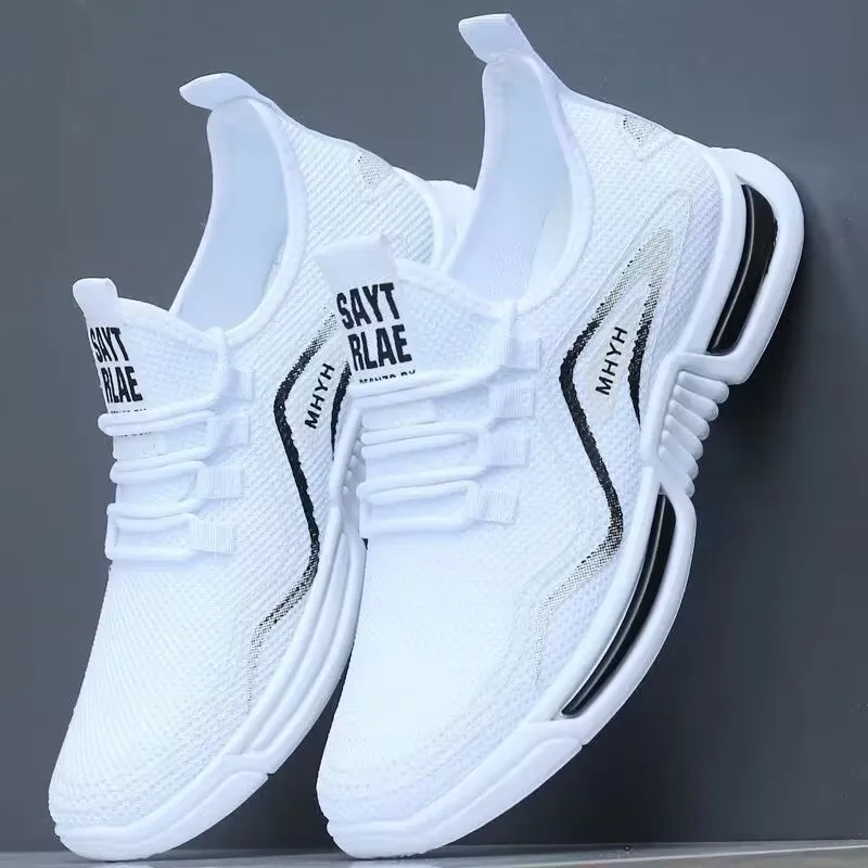 أحذية رجالية منسوجة مريحة للخا - مراجعة Men'S Shoes For Gym وسعره