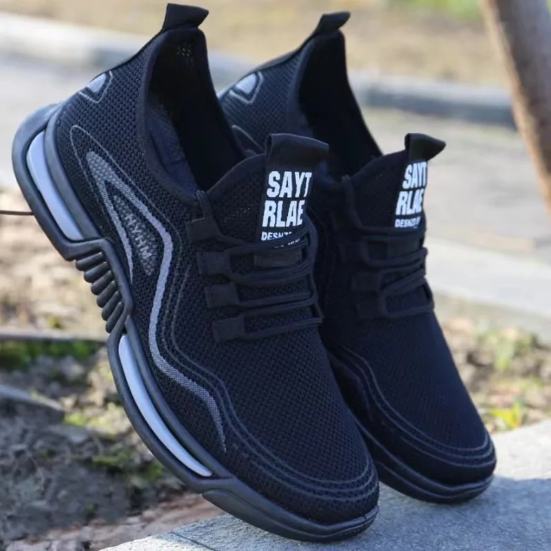أحذية رجالية منسوجة مريحة للخا - مراجعة Men'S Shoes For Gym وسعره