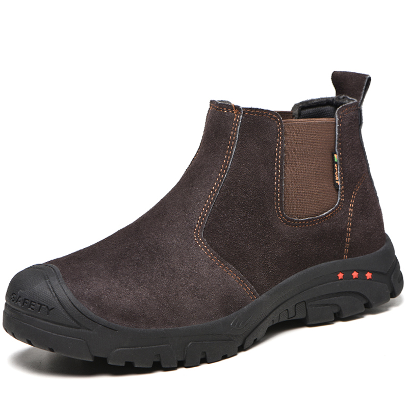 أحذية العمل والسلامة أحذية غير - مراجعة Chelsea Boots Suede وسعره