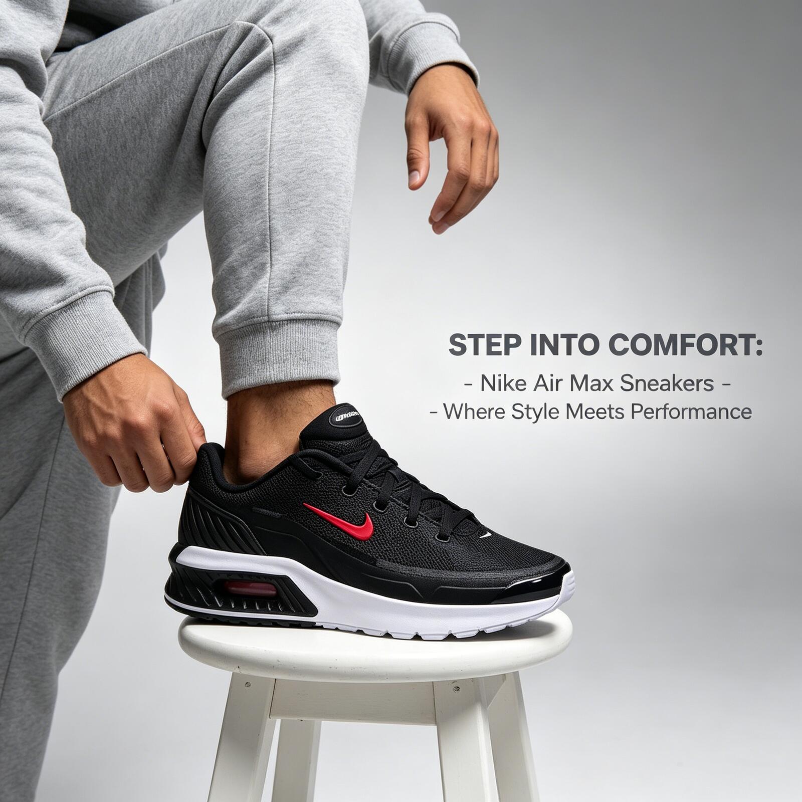 حذاء رياضي رجالي من Nike Air M - مراجعة Men Shoes Myntra وسعره