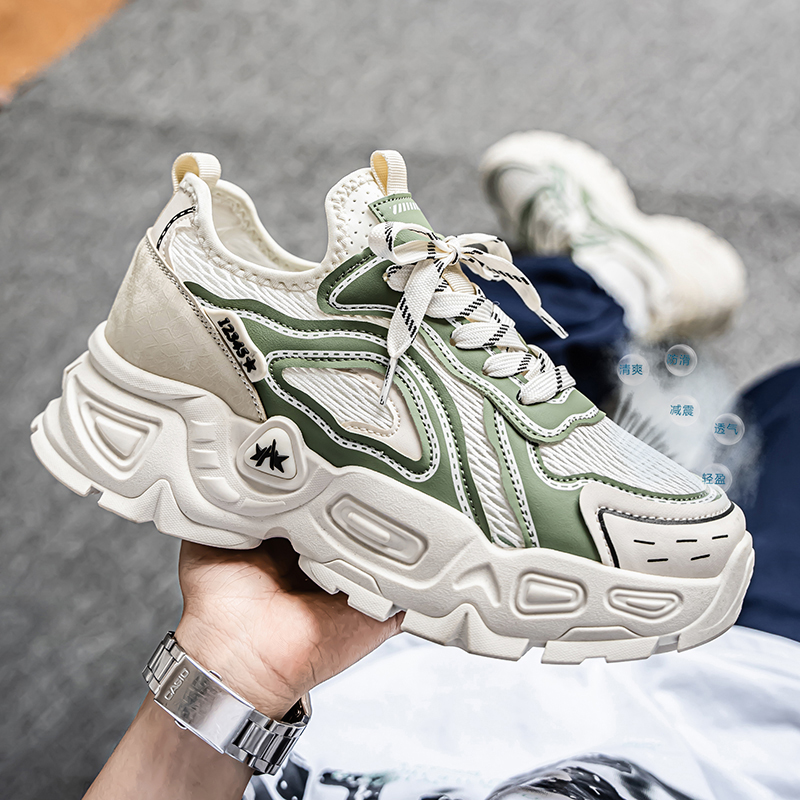 أحذية رجالية خضراء وبيضاء بنعل - مراجعة Men'S Shoes Green And White وسعره