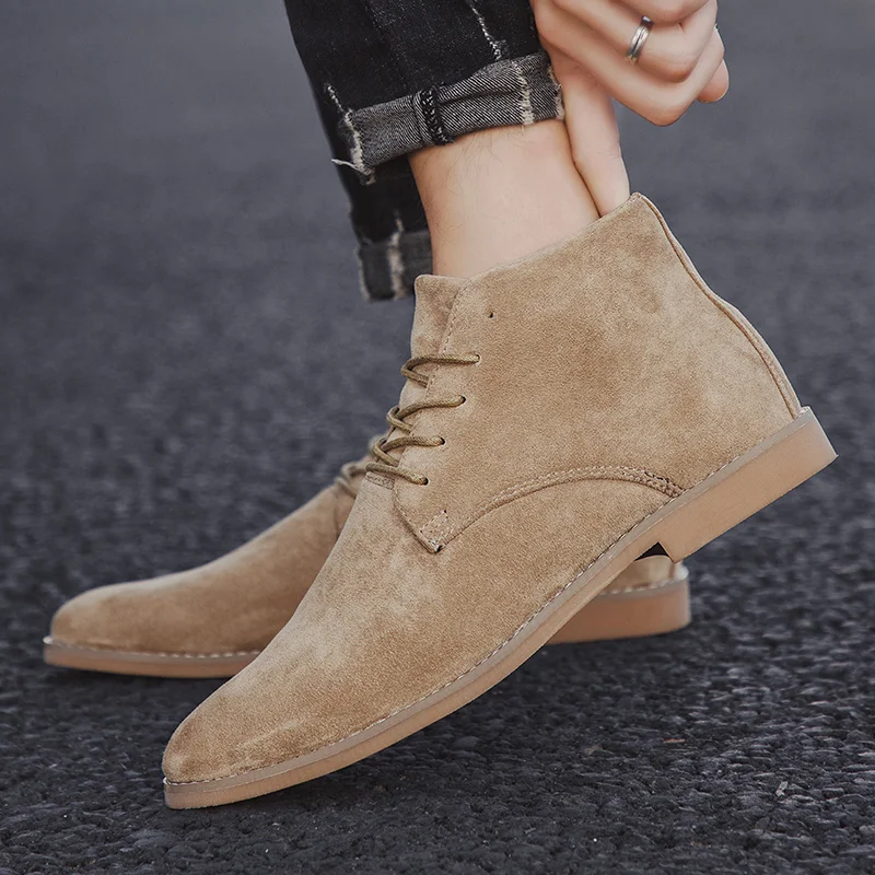 أحذية تشيلسي للرجال على الطراز - مراجعة Chelsea Boots Suede وسعره