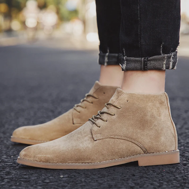 أحذية تشيلسي للرجال على الطراز - مراجعة Chelsea Boots Suede وسعره