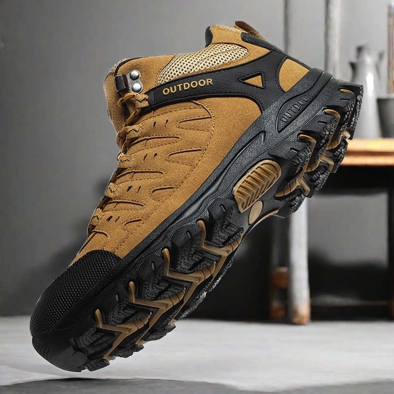 أحذية رياضية كبيرة الحجم بنية  - مراجعة Men Shoes Types Name وسعره