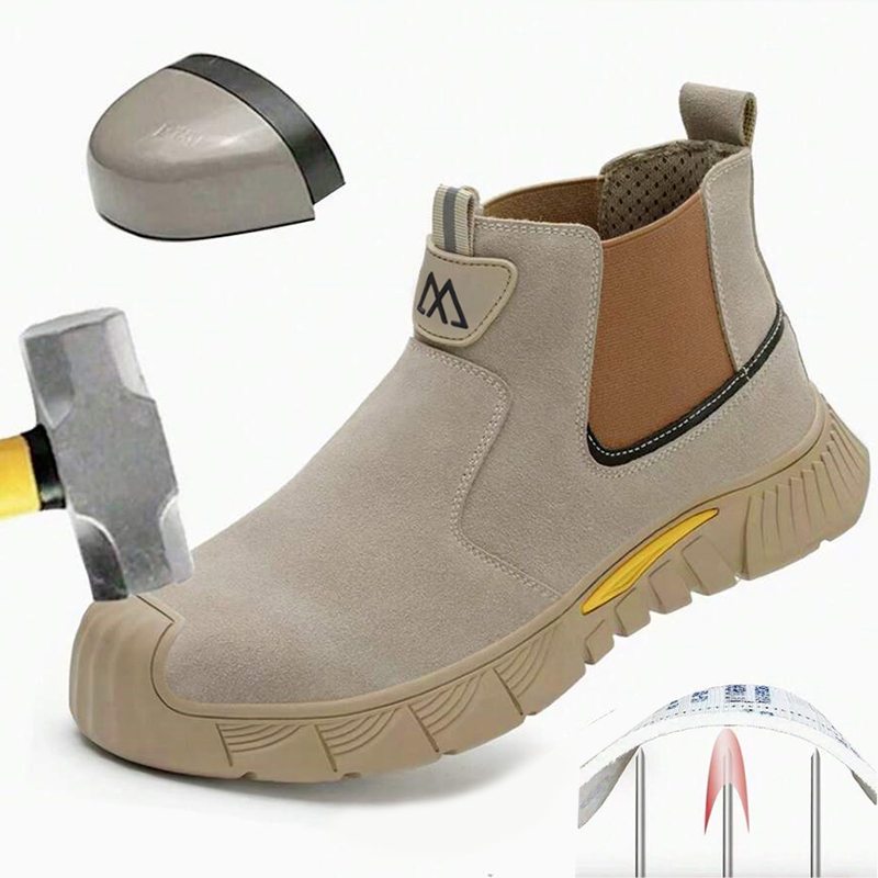 أحذية عمل مقاومة للتآكل ومتينة - مراجعة Men'S Shoes For Work وسعره