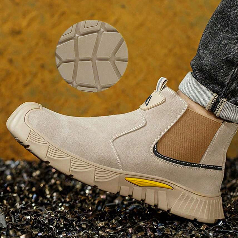 أحذية عمل مقاومة للتآكل ومتينة - مراجعة Men'S Shoes For Work وسعره