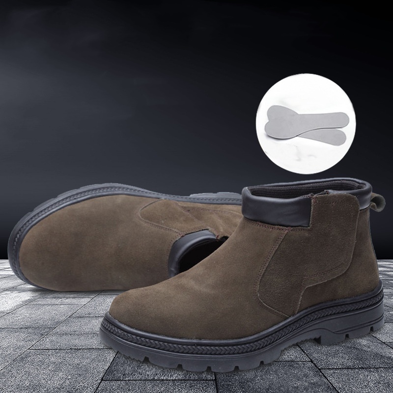 أحذية رجالية كاجوال للسلامة من - مراجعة Chelsea Boots Suede وسعره