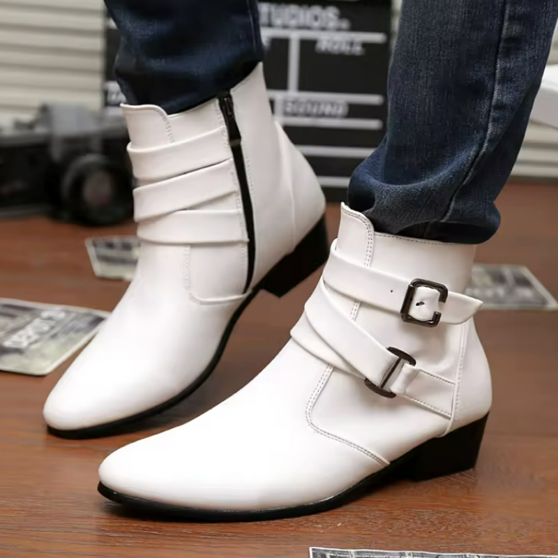 الفاخرة الرجال الأحذية الجلدية - مراجعة Chelsea Boots Suede وسعره