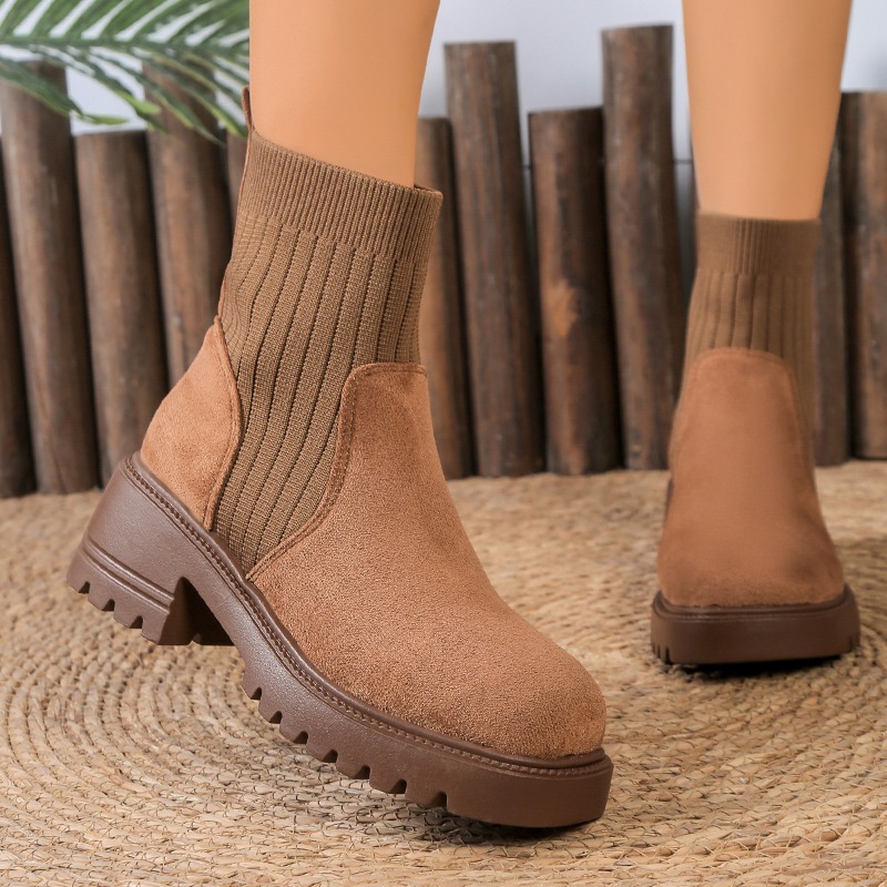 2025 الخريف الشتاء موضة المرأة - مراجعة Chelsea Boots Suede وسعره