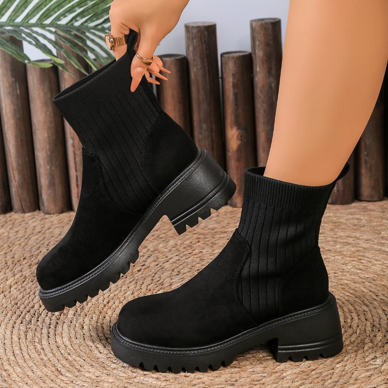 2025 الخريف الشتاء موضة المرأة - مراجعة Chelsea Boots Suede وسعره