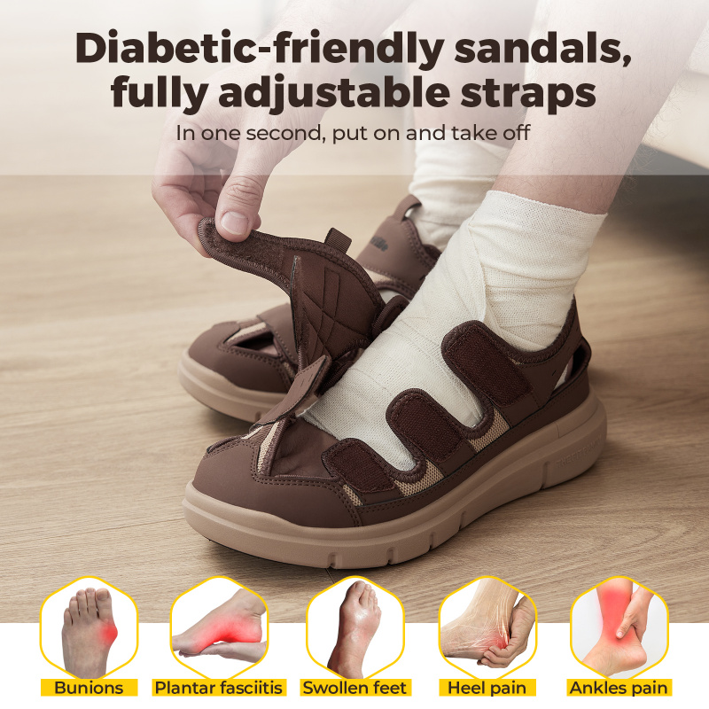 صنادل رجالية صيفية أحذية لمرض  - مراجعة Men'S Shoes For Plantar Fasciitis وسعره