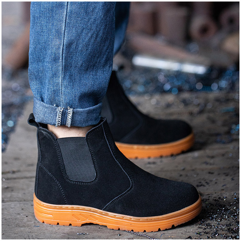 الرجال الترفيه الصلب تو قبعات  - مراجعة Chelsea Boots Suede وسعره