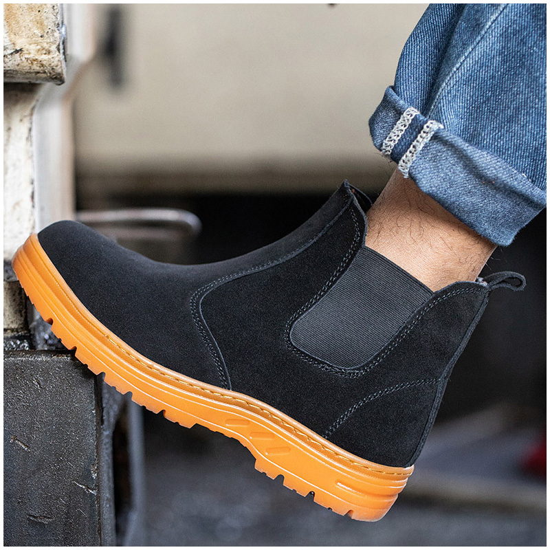 الرجال الترفيه الصلب تو قبعات  - مراجعة Chelsea Boots Suede وسعره