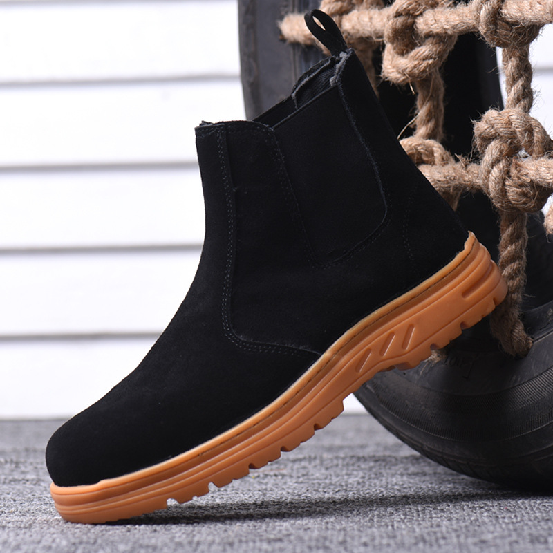 الرجال الترفيه الصلب تو قبعات  - مراجعة Chelsea Boots Suede وسعره